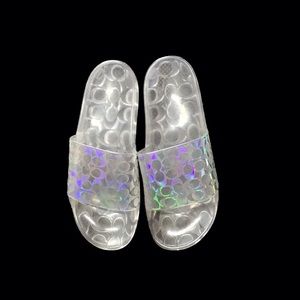 NWOT Coach Slide Sandals